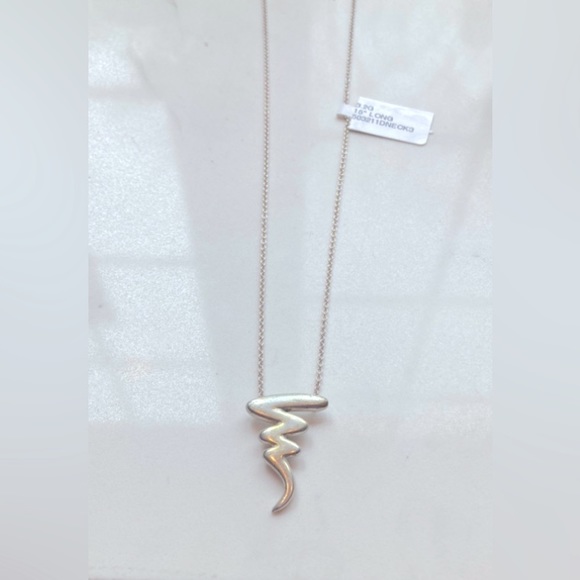 Tiffany and co Paloma Picasso silver necklace.